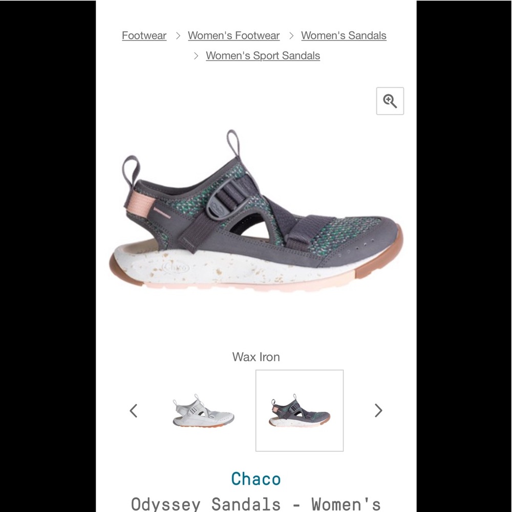 Chaco Odyssey Sandals-Size 8